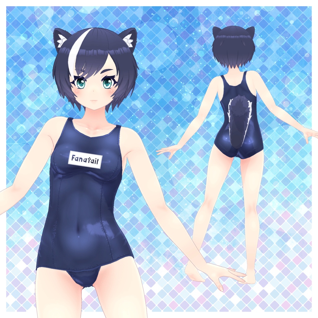 3D衣装「Fanatail Swimwear」