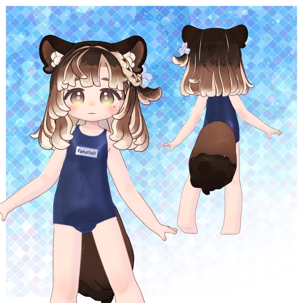 3D衣装「Fanatail Swimwear」