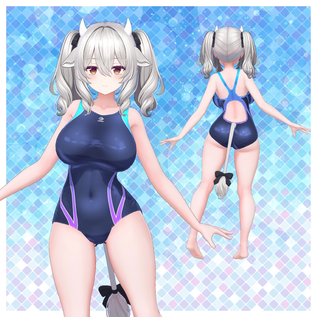 3D衣装「Fanatail Swimwear」