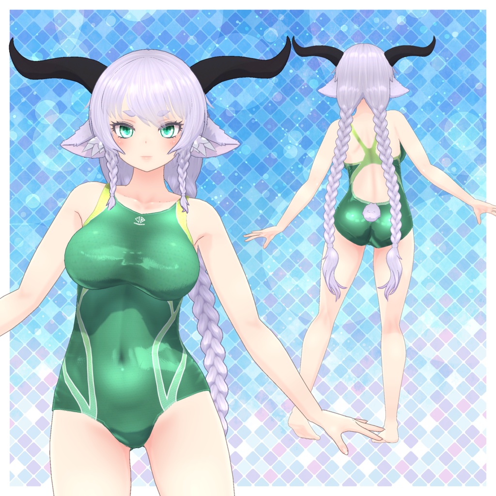 3D衣装「Fanatail Swimwear」