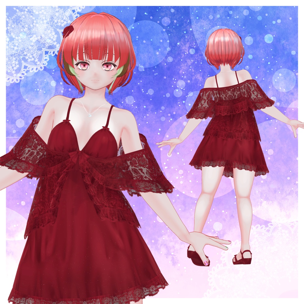 3D衣装「Fanatail Babydoll」