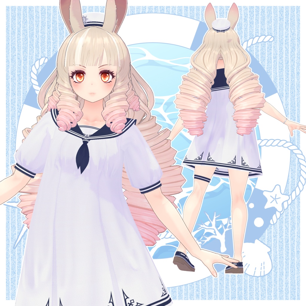 3D衣装「Fanatail Sailor」