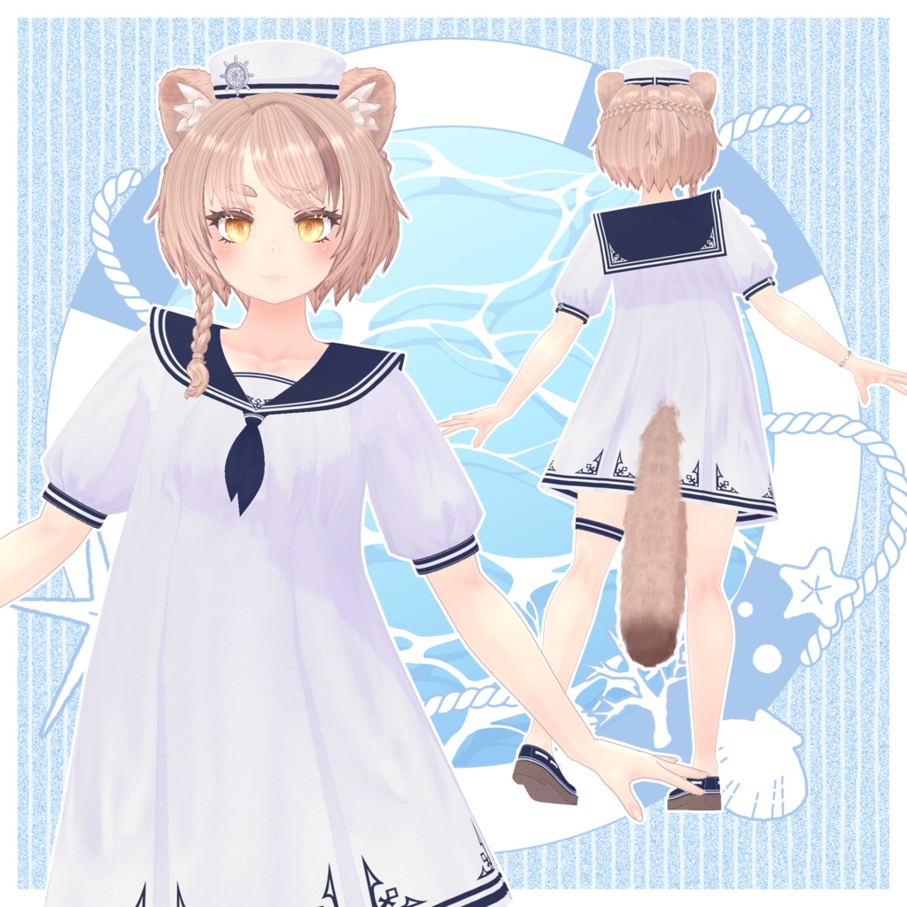 3D衣装「Fanatail Sailor」