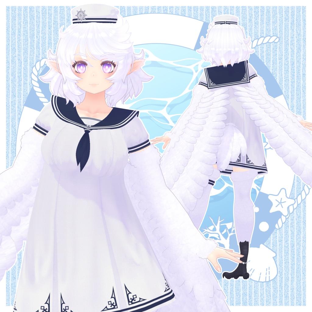 3D衣装「Fanatail Sailor」