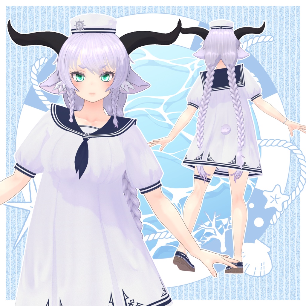 3D衣装「Fanatail Sailor」