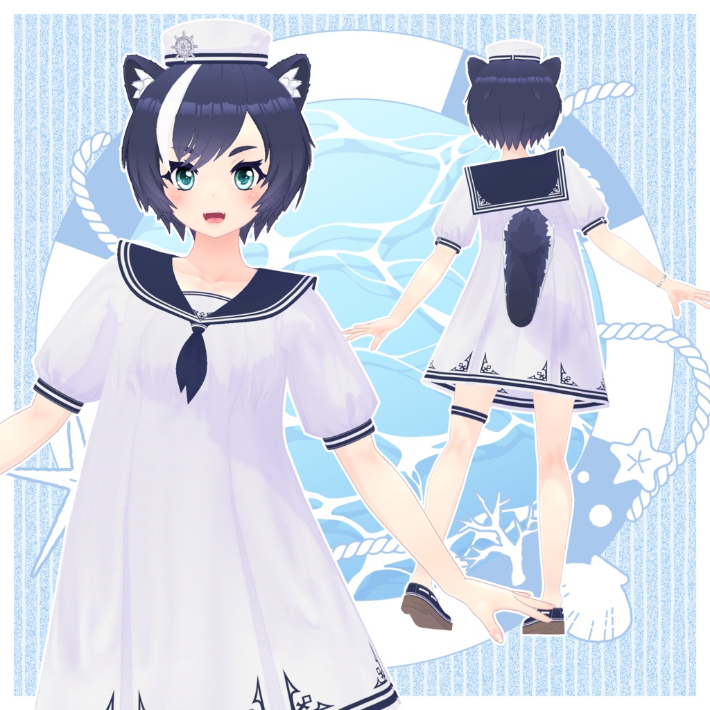 3D衣装「Fanatail Sailor」