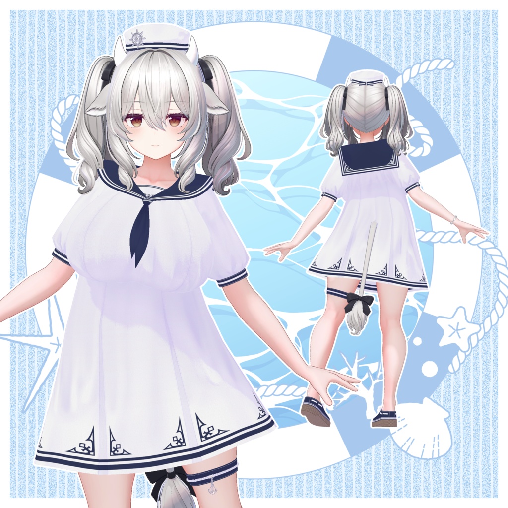 3D衣装「Fanatail Sailor」