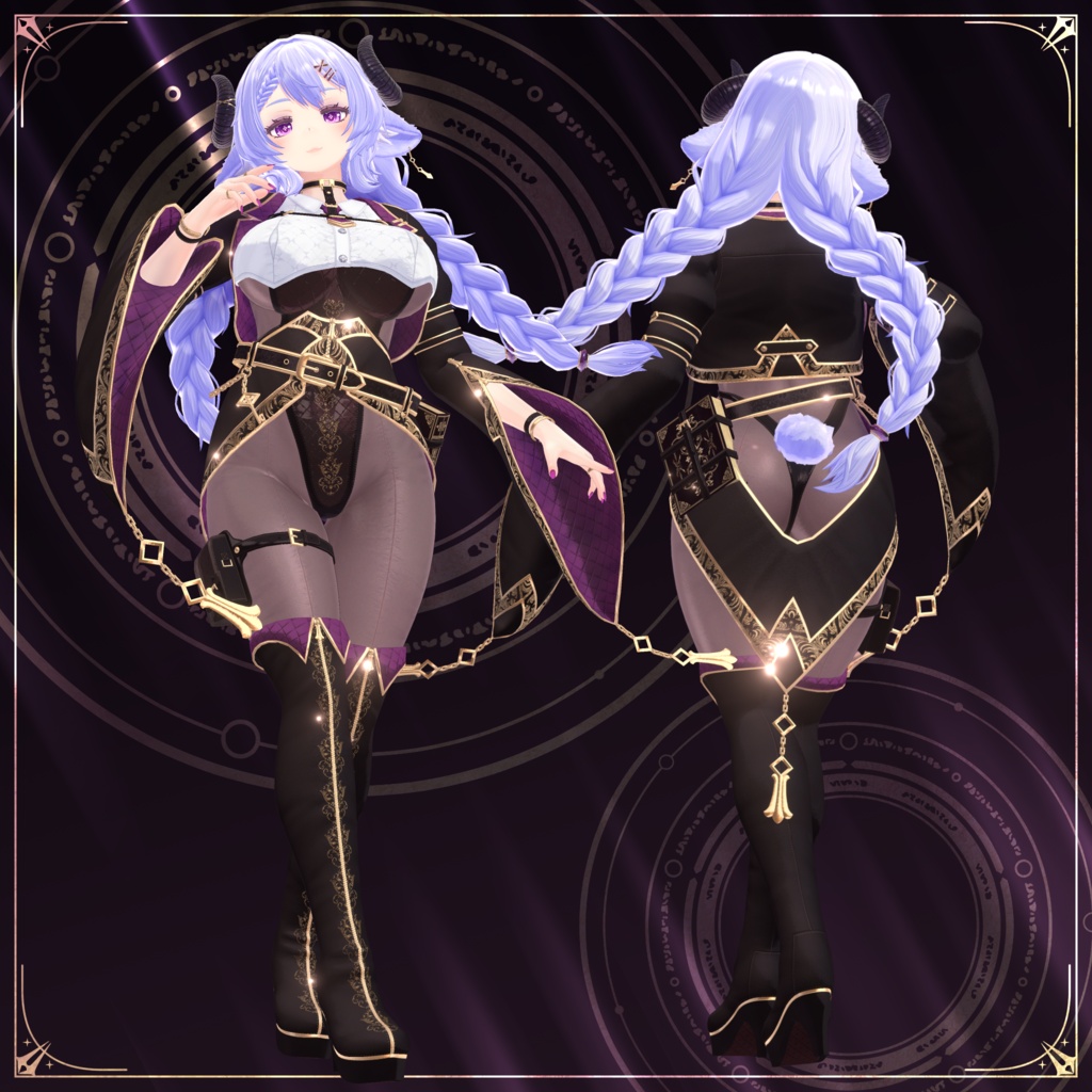 オリジナル3Dモデル「ルヴィアクス -Luviax-」