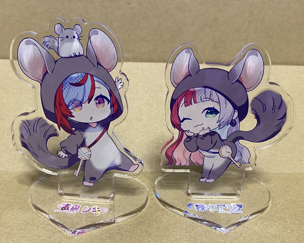 依泉シキBD記念グッズ！毛玉ちゃん着ぐるみアクスタ
