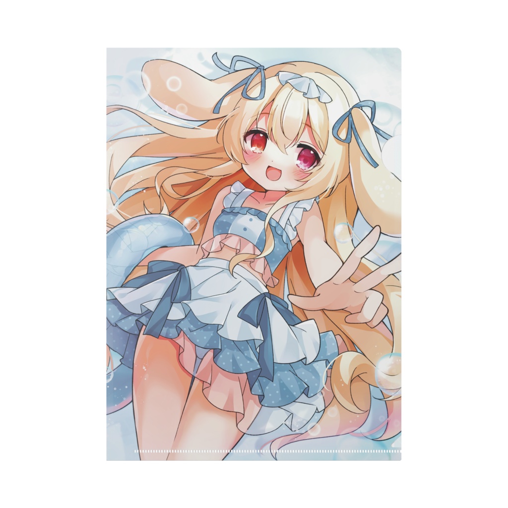 【FANBOX二周年記念グッズ】クリアファイル：みるきぃちゃん