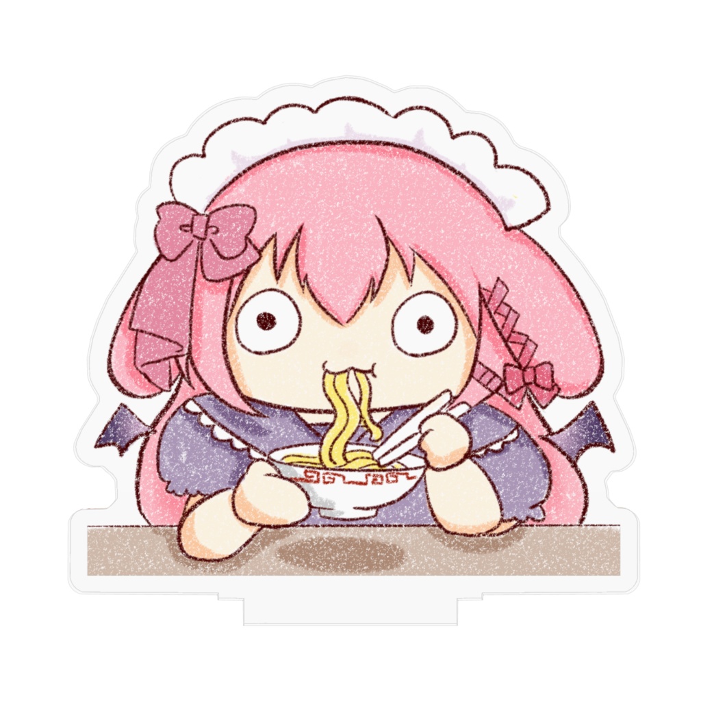 【Vみみっきゅ常設グッズ】SDアクリルフィギュア:ラーメン