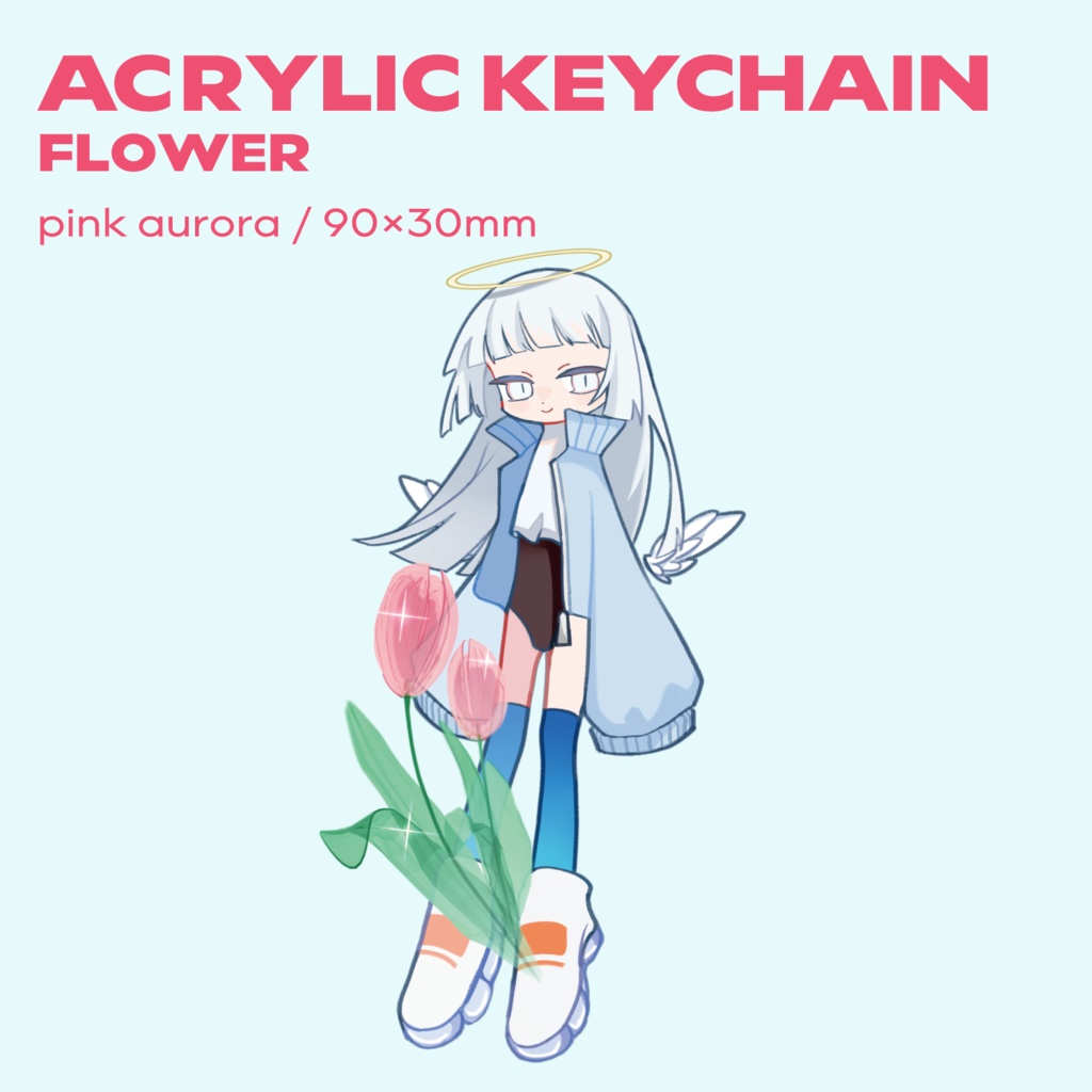アクリルキーホルダー_FLOWER