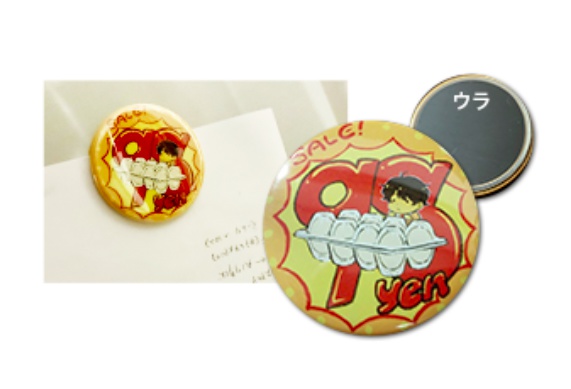 卵特売缶マグネット