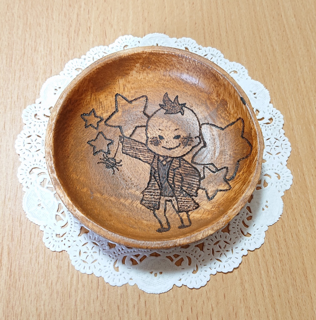 ダレン・シャン ラーテン・クレプリー 木製小物入れ