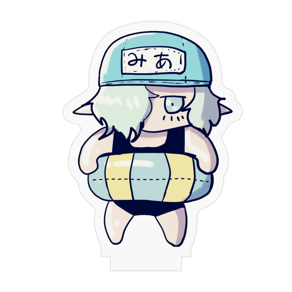 夏のミアちゃんアクリルスタンド