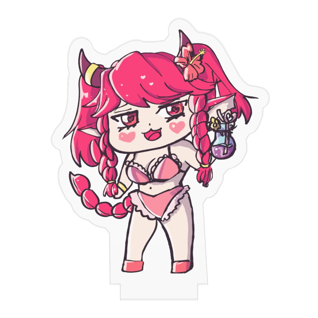 夏のレベッカちゃんアクリルスタンド