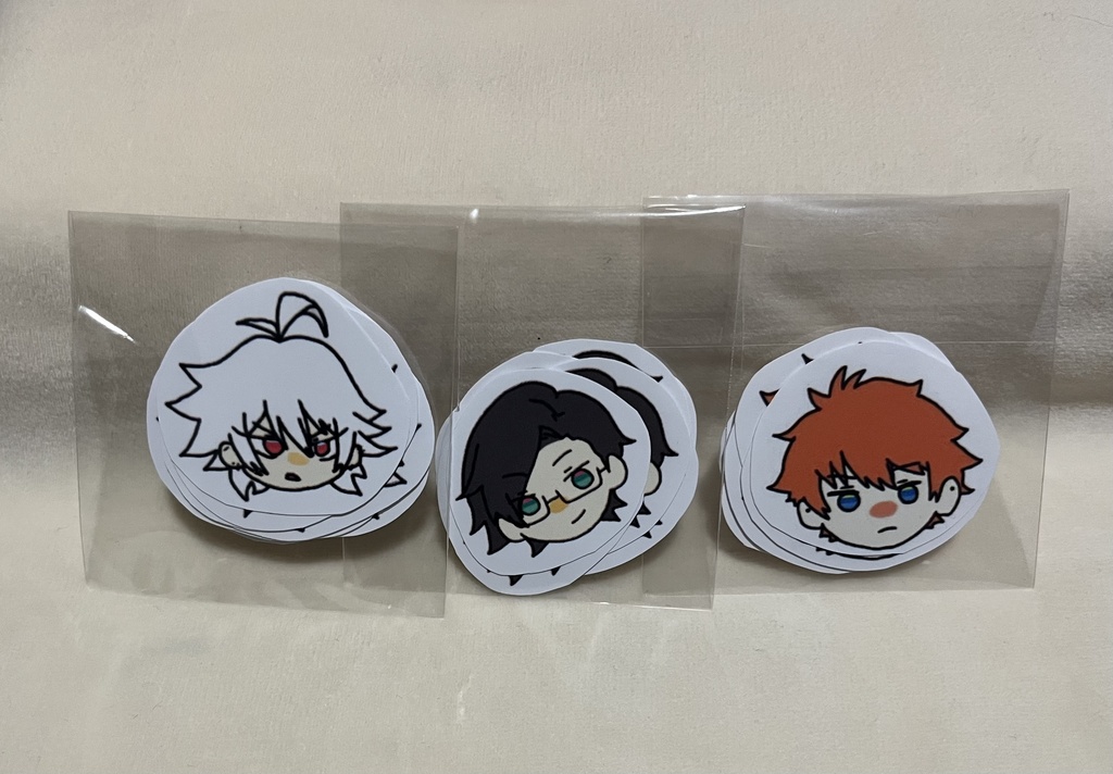 お顔フレークシール・ヨコハマセット