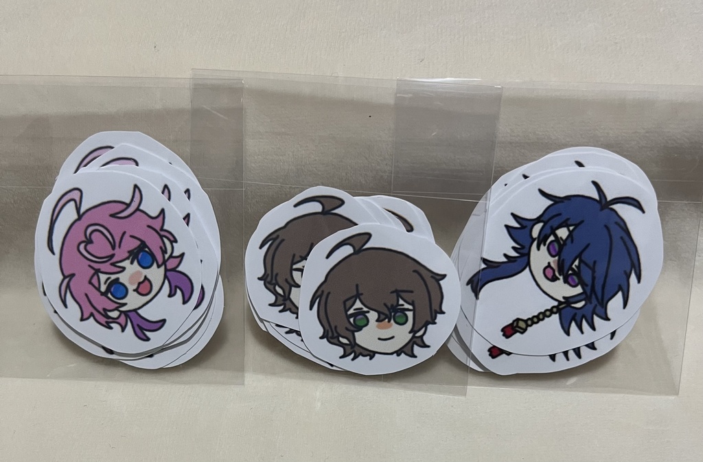 お顔フレークシール・シブヤセット