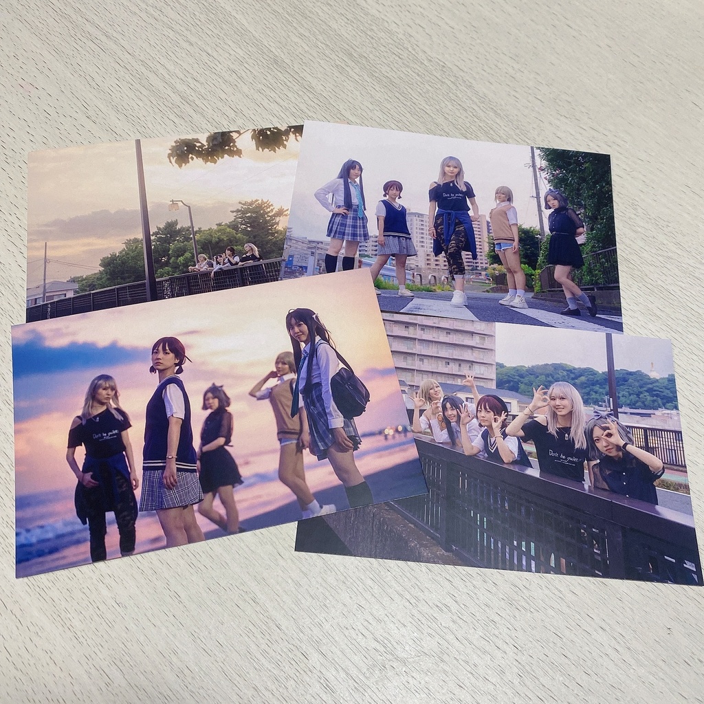 ガールズバンドクライ コスプレ ポストカード