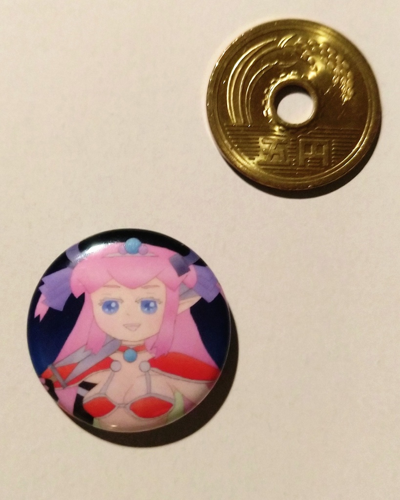 エリちゃん缶バッジ