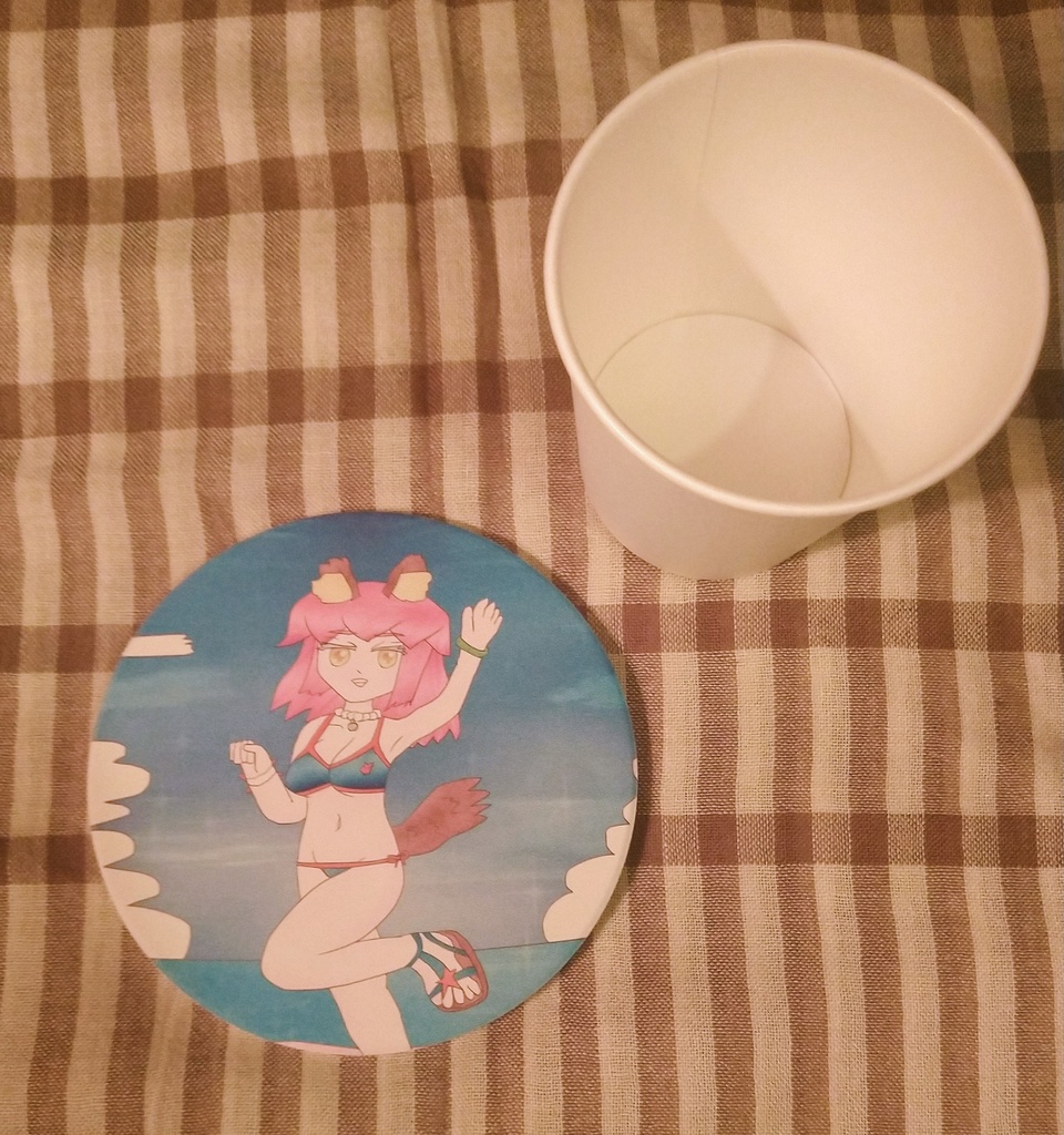 タマモちゃんコースター