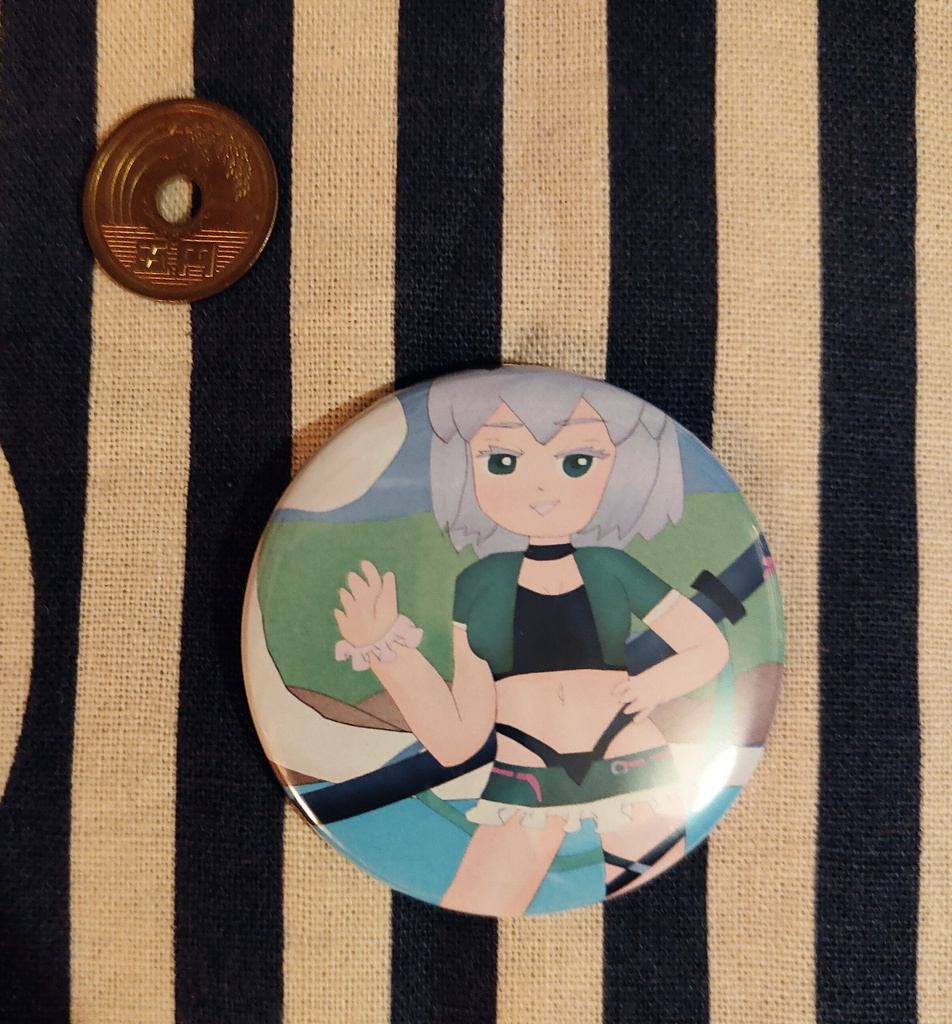 ゲンリプ妖夢缶バッジ