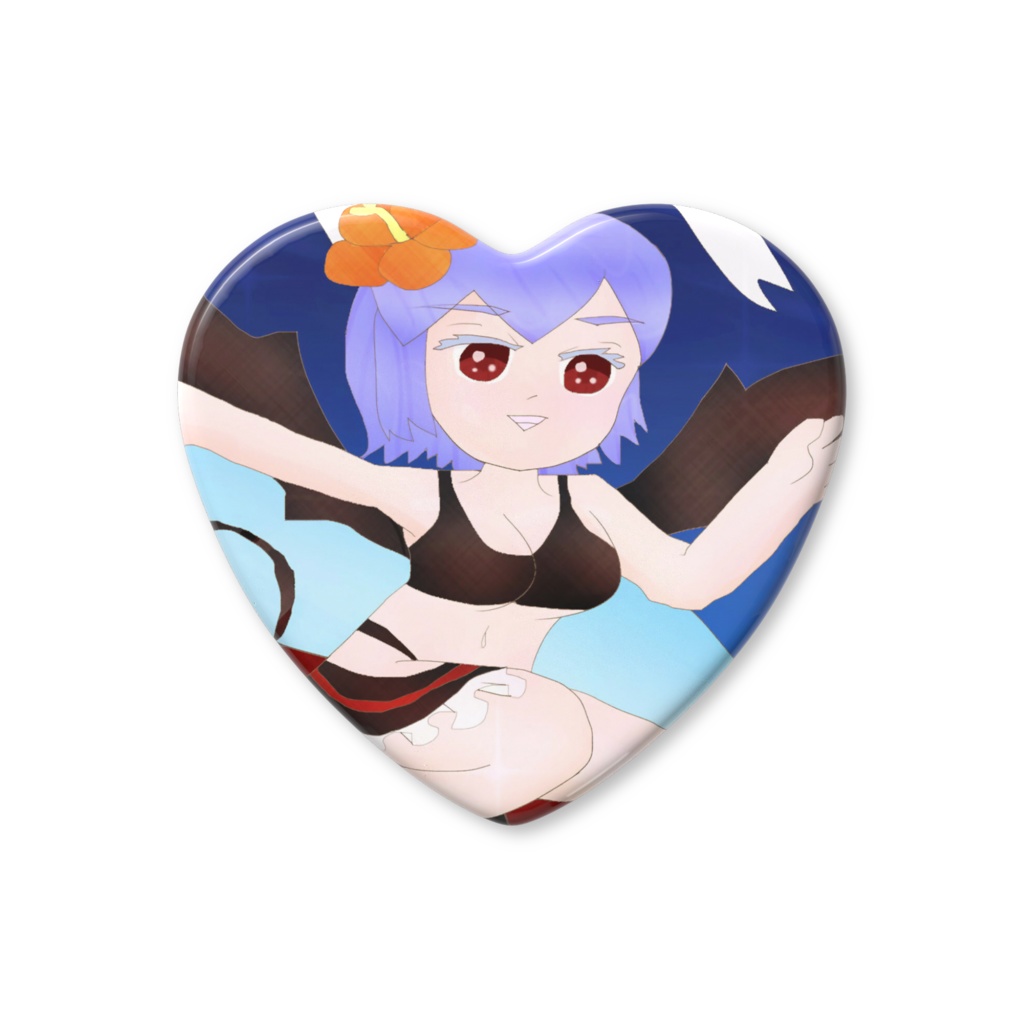 水着レミリア缶バッジ
