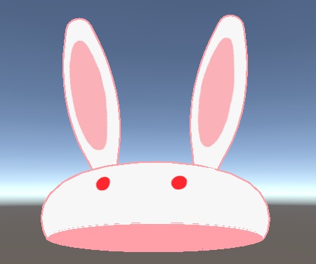 うさ耳帽子 / Bunny Hat 【無料/FREE】