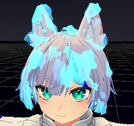 メラメラ光る効果を追加するマテリアル / Glow Material