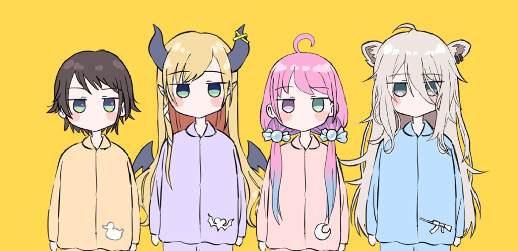 (非公式) スバちょこるなたん Tシャツ (ホワイト)