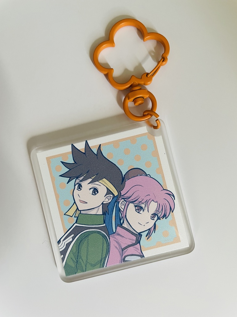 ポップなポプマアクリルキーホルダー