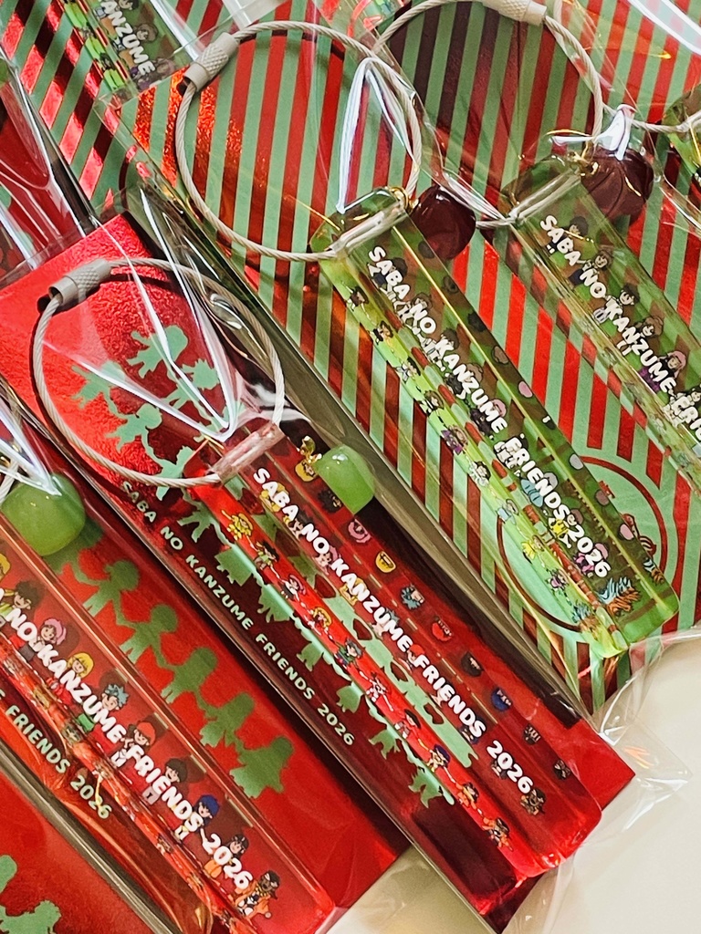 さばの缶詰フレンズアクリルキーホルダー2026（緑）