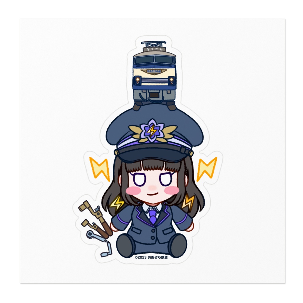 ちびなるかみ&EF66にーなステッカー