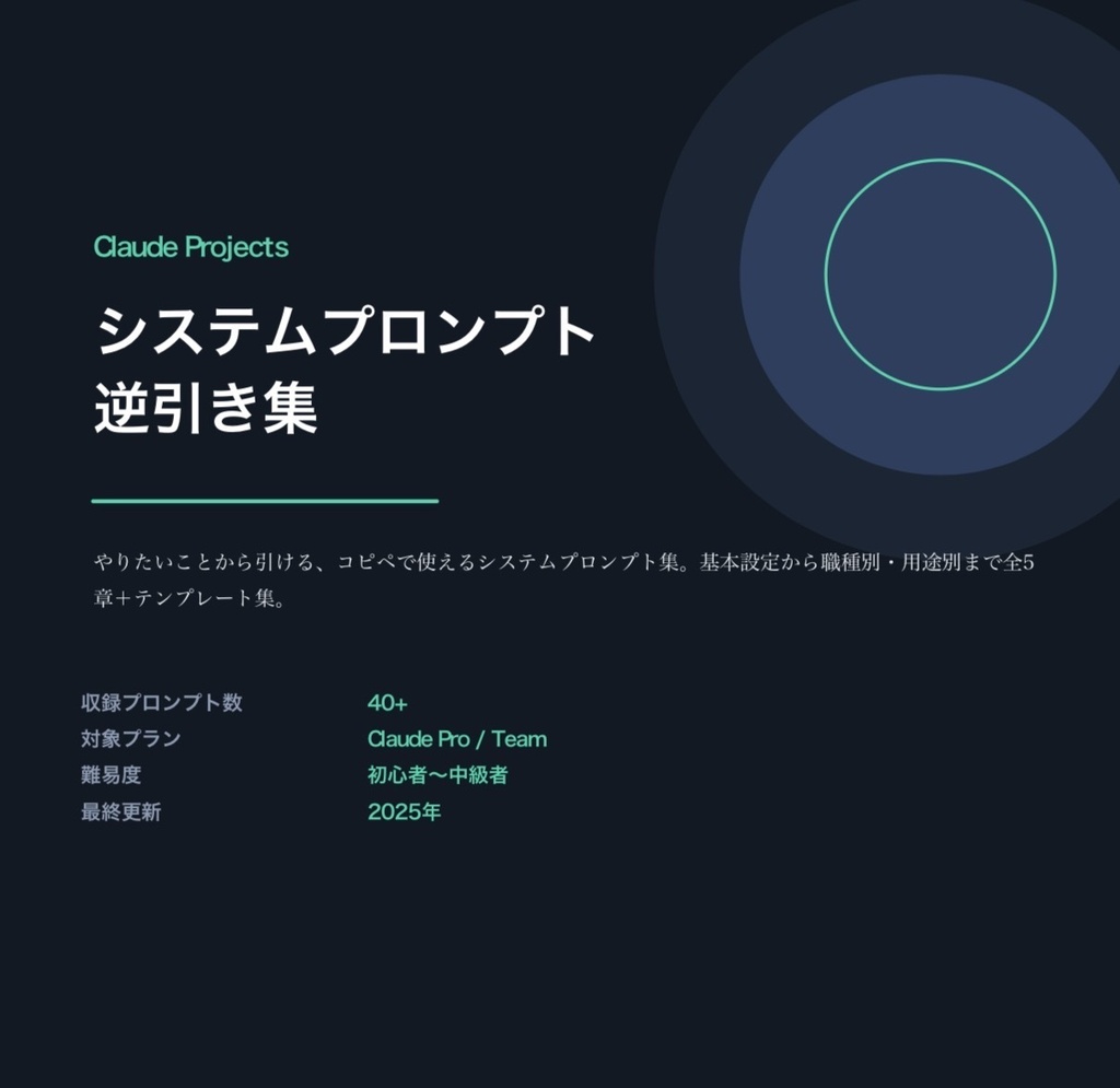 Claude AI システムプロンプトガイド
