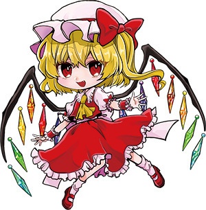 東方アクリルキーホルダー（フランドール）