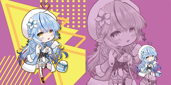 【非公式】ホロライブミニクッションカバー