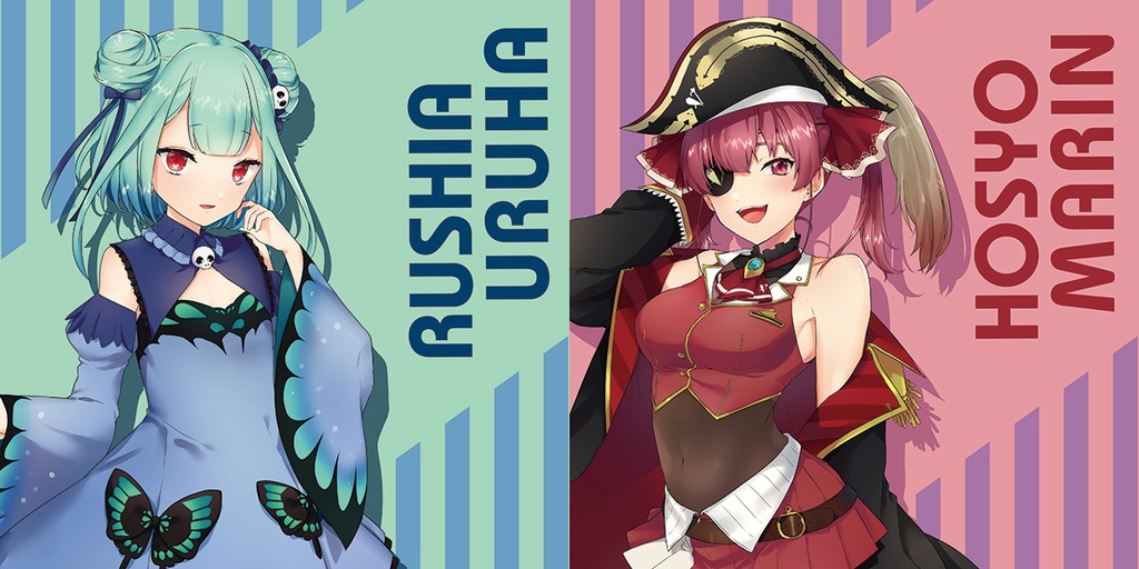 【非公式】ホロライブでかクッションカバー