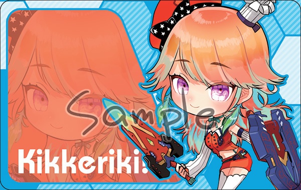 【非公式・SALE】ホロライブICステッカーEN(小鳥遊キアラ)