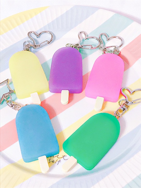 【非公式・SALE】にじさんじアイス型ラバーキーホルダー