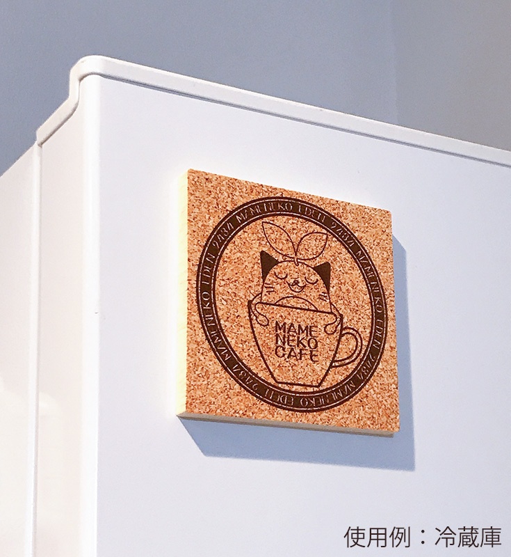 【非公式・SALE】にじさんじ・ラバーマグネットコースター（まめねこ）