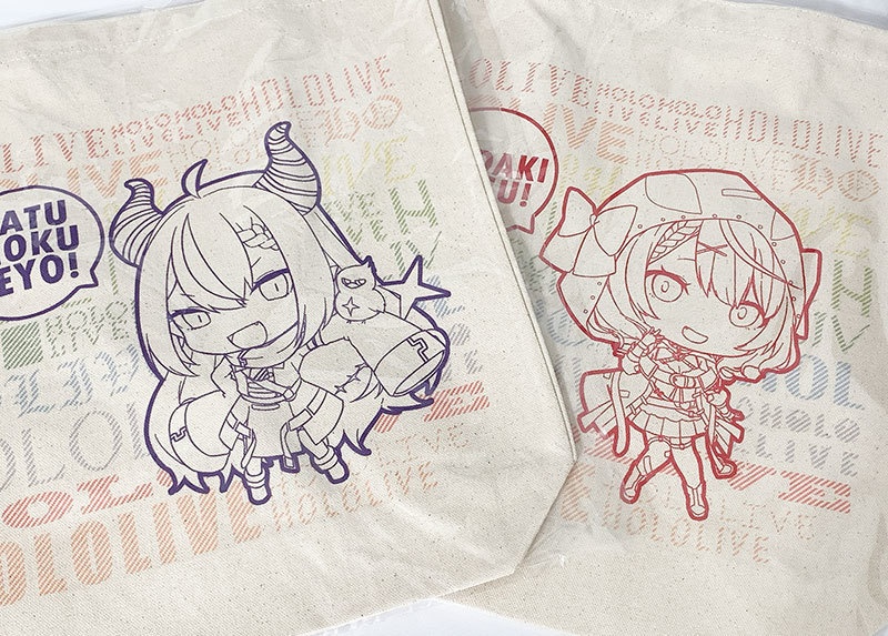 【非公式・SALE】ホロライブトートバッグ