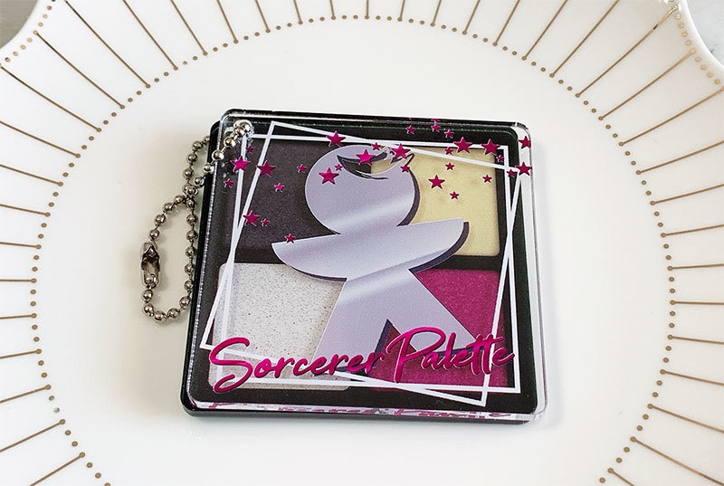 【非公式】にじさんじEN・コスメパレット風アクリルキーホルダー(Luxiem)