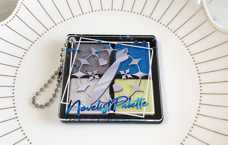 【非公式】にじさんじEN・コスメパレット風アクリルキーホルダー(Luxiem)