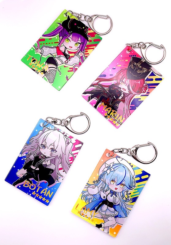 【非公式】ホロライブアクリルキーホルダー5