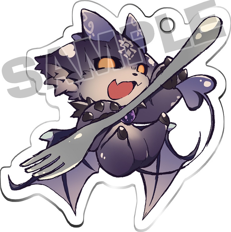 【非公式】ごはんと一緒に撮れるでびさまアクスタとキーホルダー2025