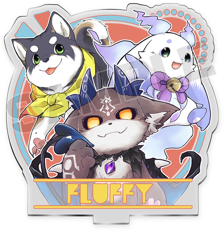 【非公式】ふらっふぃいアクリルスタンド