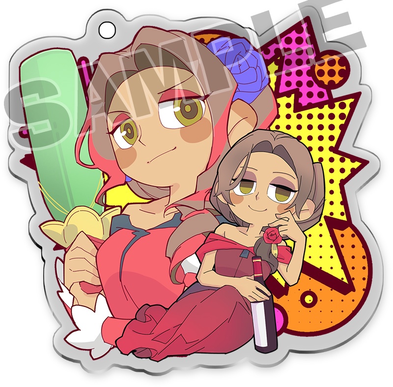 エイプリレディース・アクリルキーホルダー【非公式】