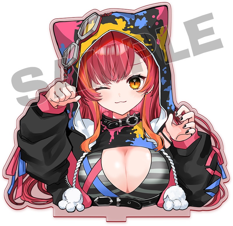 【非公式】ぶいすぽっ!みつめるアクリルスタンド(猫汰つな)