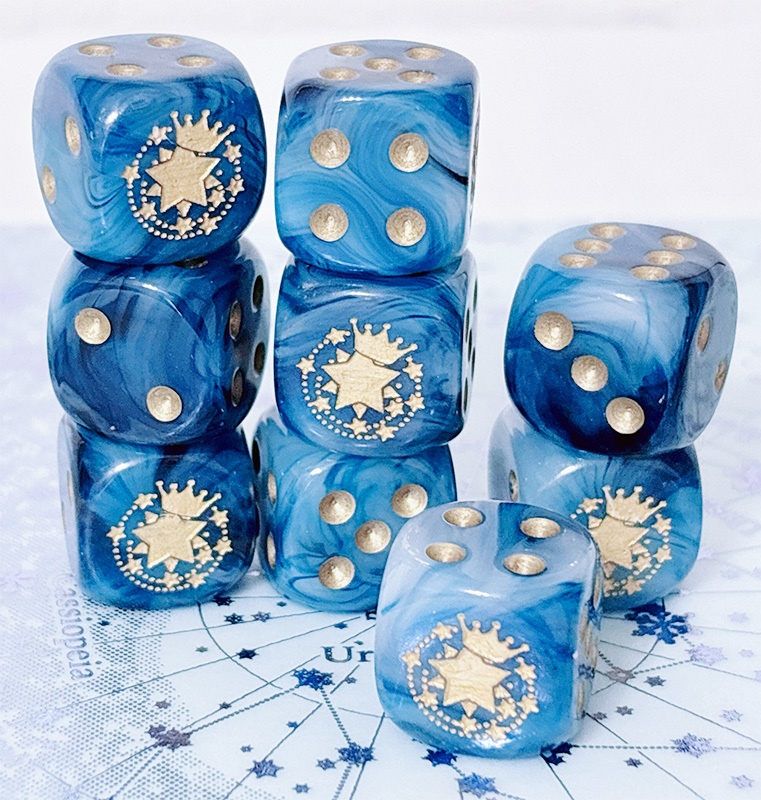 【予備分】非公式・星待すいせい、さくらみこイメージダイス(ダイス単品)