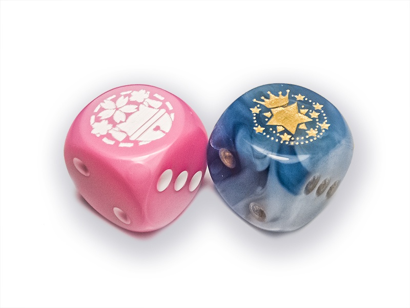 【予備分】非公式・星待すいせい、さくらみこイメージダイス(ダイス単品)